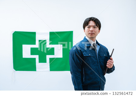 職業安全與健康形象 132561472
