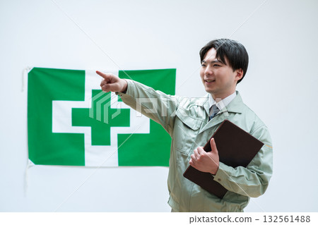 Occupational safety and health image 132561488