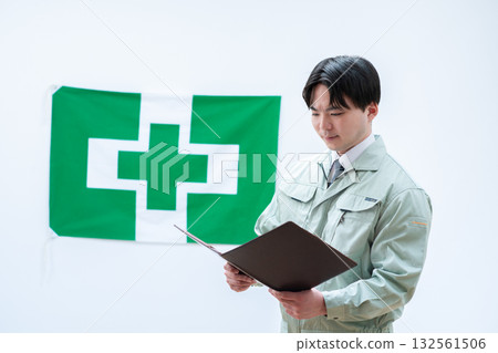 職業安全與健康形象 132561506