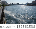 Sumida River on a clear autumn day 132561538