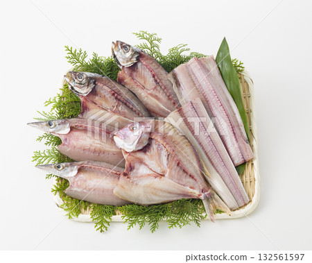 瀨戶內地區各種乾魚 132561597