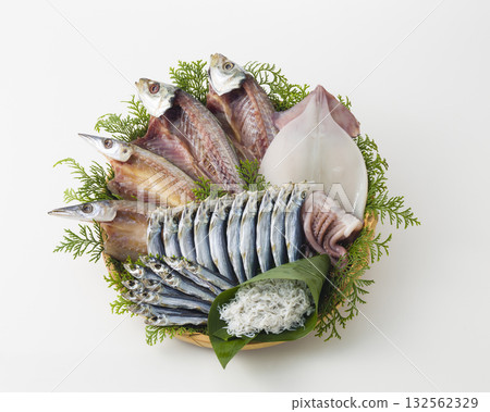 Assorted dried fish (from Kochi Prefecture) Assorted dried fish (from Kochi Prefecture) 132562329