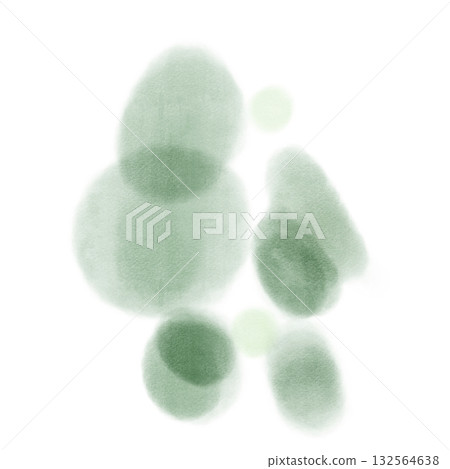 Green dot soft air treatment material illustration 132564638