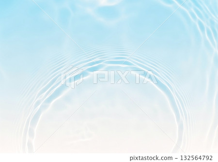 淺藍色水面上的波紋紋理 4 132564792