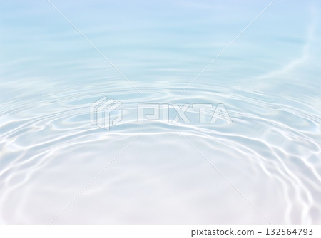 Ripple texture on light blue water surface 5 132564793