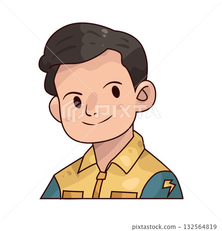 illustration of Electrician illustration of Electrician 132564819