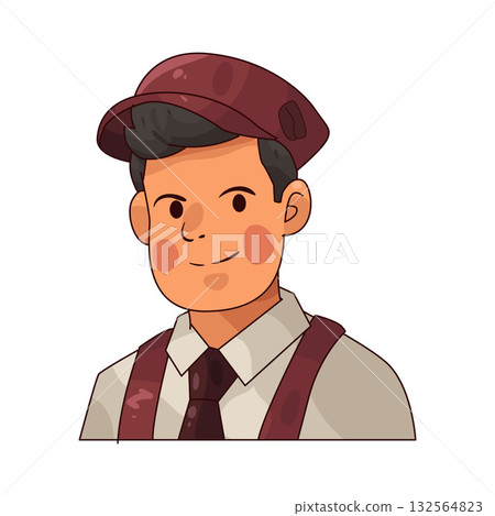 illustration of Photographer 132564823