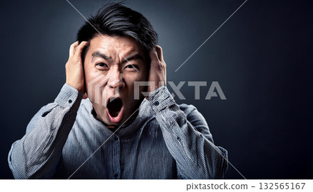 Angry man (AI-generated image) Angry man (AI-generated image) 132565167