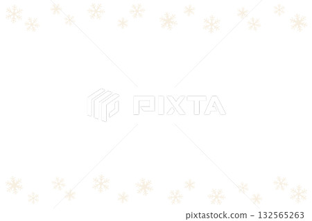 Snow crystal frame Snow crystal frame 132565263