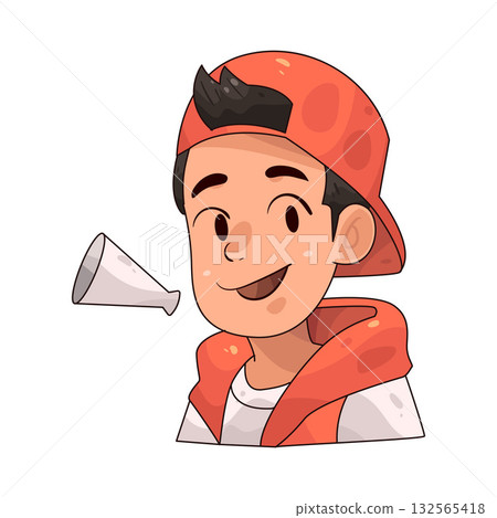 illustration of Influencer  132565418