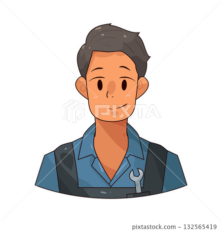illustration of Repairman illustration of Repairman 132565419