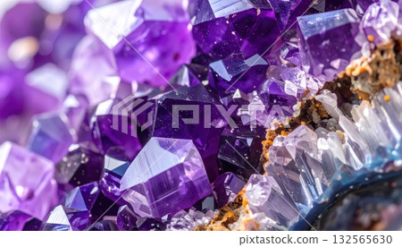 AI image of amethyst crystal AI image of amethyst crystal 132565630