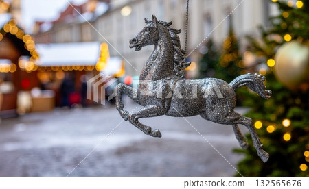 Horse ornament 132565676