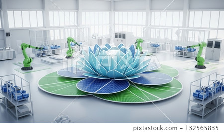 製造業的未來：人工智慧與太陽能生態工廠 132565835