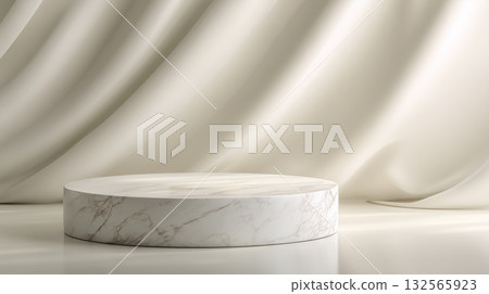 豪華產品展示背景（白色） 132565923