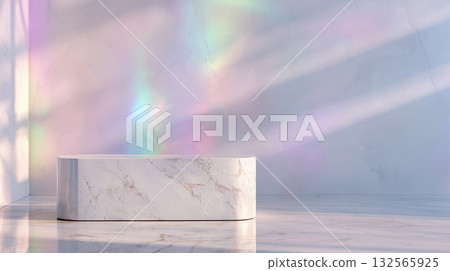 豪華產品展示背景（白色） 132565925