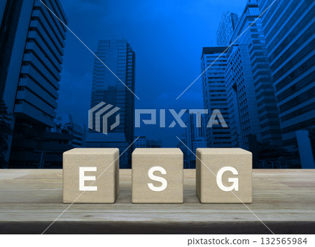 Environmental Social Corporate Governance concept Environmental Social Corporate Governance concept 132565984