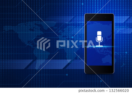 Technology communication online concept, Elements of this image furnished by NASA Technology communication online concept, Elements of this image furnished by NASA 132566020