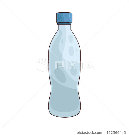 illustration of Water Bottle 132566443