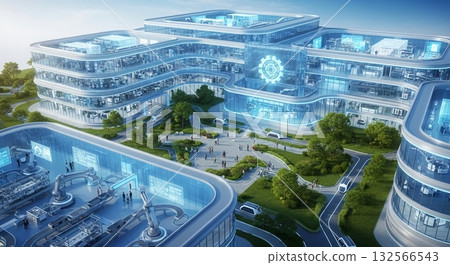 A smart campus that creates the future 132566543