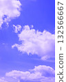 Blue sky with clouds (wallpaper material) 132566667