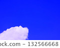Blue sky with clouds (wallpaper material) 132566668