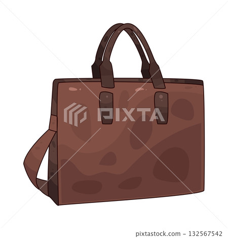 illustration of handbag 132567542