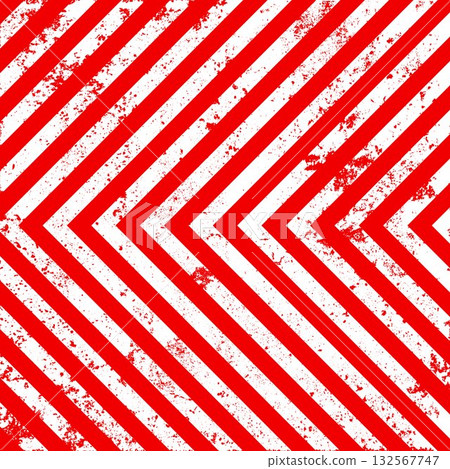 Warning sign with red and white diagonal lines. Attention, danger or caution symbol. Construction site signage, road safety notice, hazard banner, security alert shield. Vector illustration Warning sign with red and white diagonal lines. Attention, danger or caution symbol. Construction site signage, road safety notice, hazard banner, security alert shield. Vector illustration 132567747