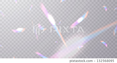 Light effect and zigzag ribbon falling from above on beam, swirl vector. Light effect and zigzag ribbon falling from above on beam, swirl vector. 132568095