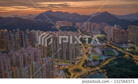 Oct 26 2022 Vibrant TKO Urban Cityscape In Hong Kong 132568371