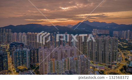 Oct 26 2022 Vibrant TKO Urban Cityscape In Hong Kong 132568372