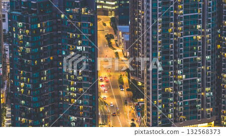 Oct 26 2025 Vibrant TKO Urban Cityscape In Hong Kong 132568373