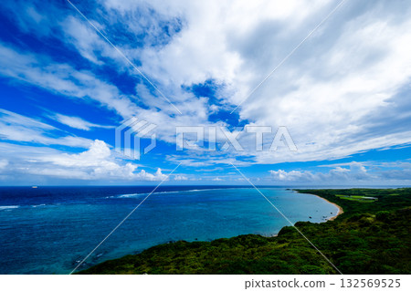 A tropical landscape found on Ishigaki Island 132569525