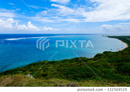 石垣島上的熱帶景觀 石垣島上的熱帶景觀 132569529