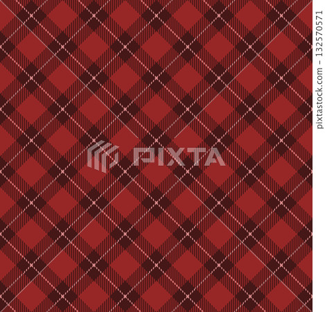 Burgundy Tartan Plaid Seamless Pattern Burgundy Tartan Plaid Seamless Pattern 132570571