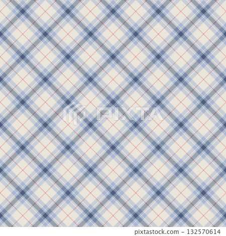 Blue Argyle Tartan Seamless Pattern 132570614
