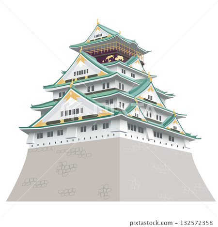 簡樸的城堡:大阪城 簡樸的城堡:大阪城 132572358
