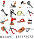 各種工具使用方法的插圖集 132572972