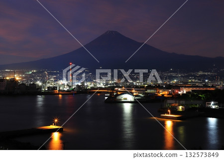 Night view of Tagonoura Port Night view of Tagonoura Port 132573849