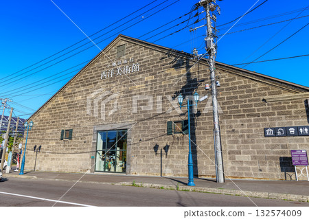 北海道小樽市小樽運河(西洋美術館) 北海道小樽市小樽運河(西洋美術館) 132574009