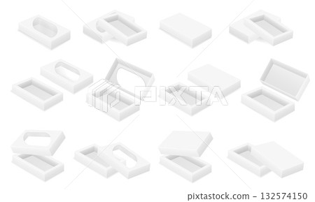 cardboard box packaging empty blank template cartoon stock vector illustration cardboard box packaging empty blank template cartoon stock vector illustration 132574150