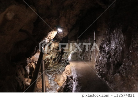 limestone cave limestone cave 132574821