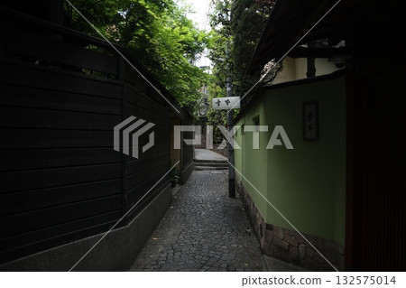 Kagurazaka stone pavement Kagurazaka stone pavement 132575014