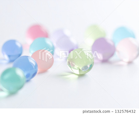 Colorful water droplets material Colorful water droplets material 132576432