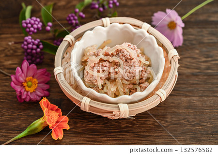 Boiled speckled cod roe Boiled speckled cod roe 132576582