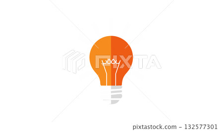 Lightbulb Icon Symbol Representing Idea Creativity and Innovation Concept Vector Lightbulb Icon Symbol Representing Idea Creativity and Innovation Concept Vector 132577301