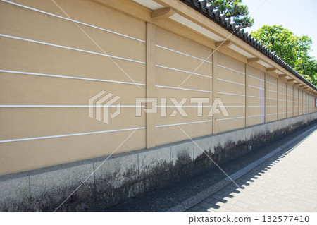 Temple exterior wall 132577410