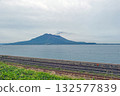 Sakurajima as seen from Sengan-en Garden in Kagoshima 132577839