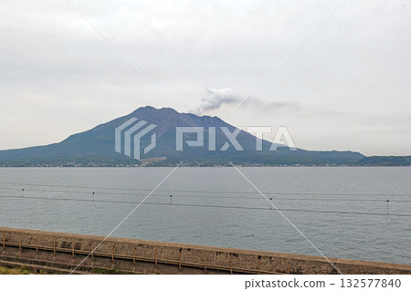 從鹿兒島仙岩園眺望櫻島 132577840