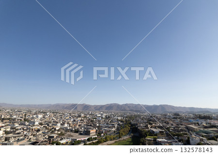 Aerial view of the city of Arequipa Aerial view of the city of Arequipa 132578143